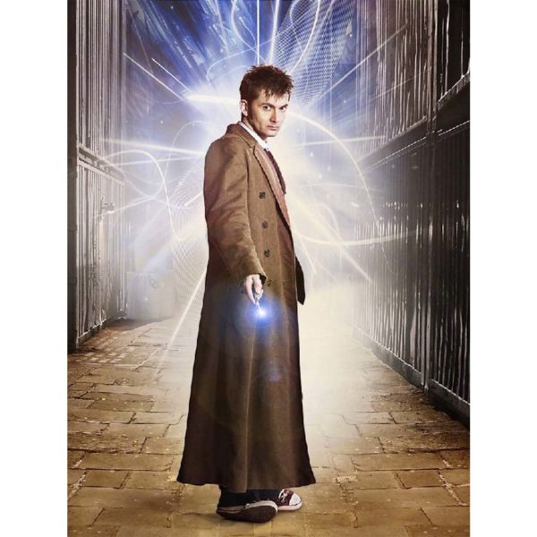Doctor David Tennant Trench Tenth Doctor Who Coat