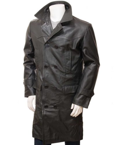 Men Leather Coat