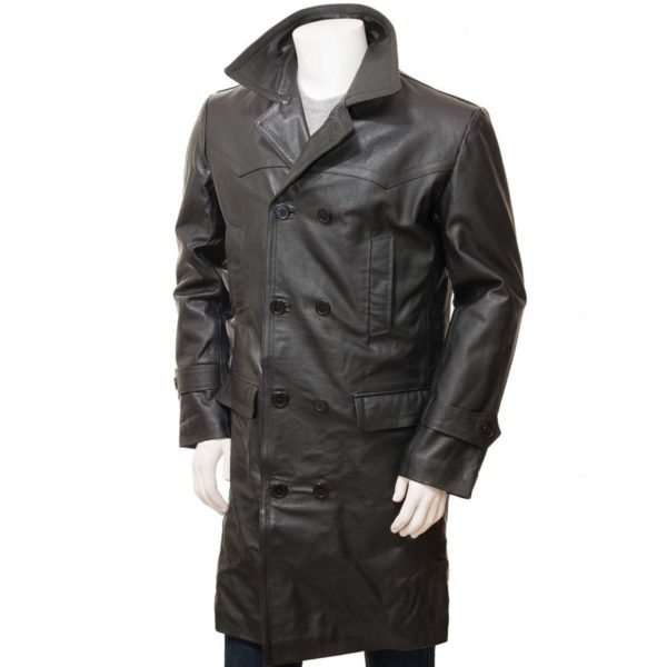 Men Leather Coat