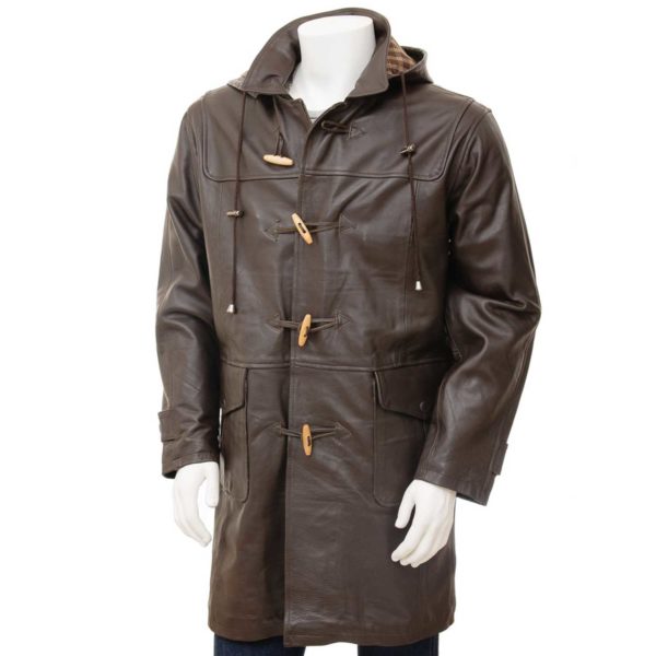 Men Leather Coat