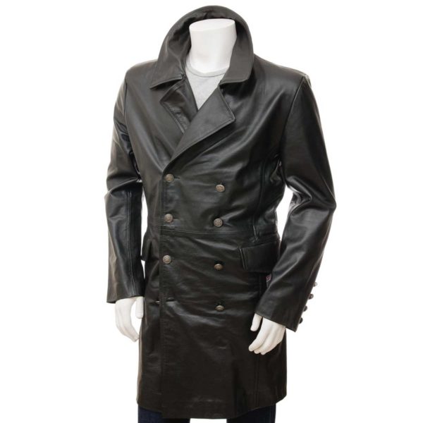 Men Leather Coat