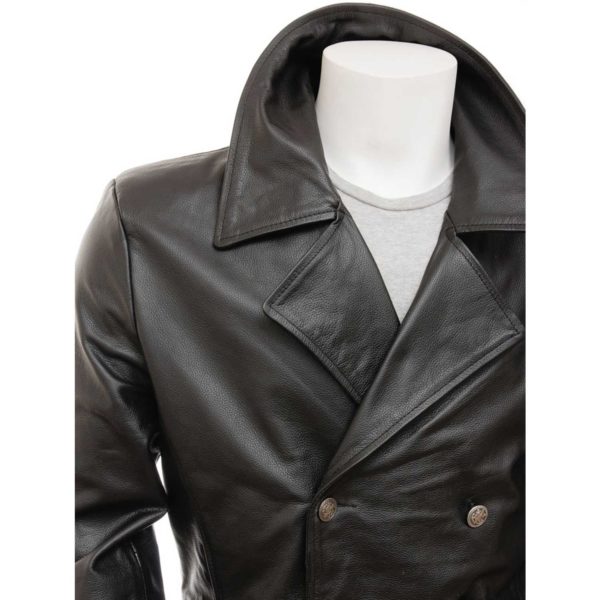 Men Leather Coat