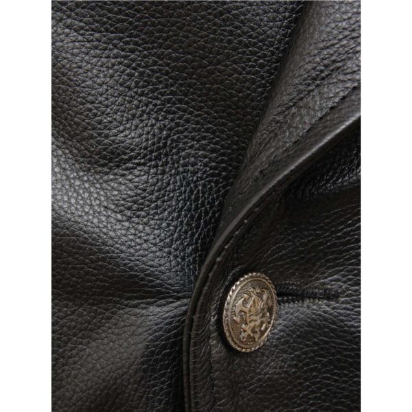 Men Leather Coat