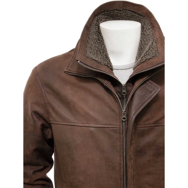 Men Leather Coat