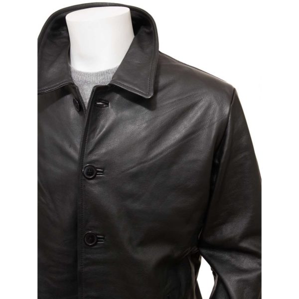 Men Leather Coat