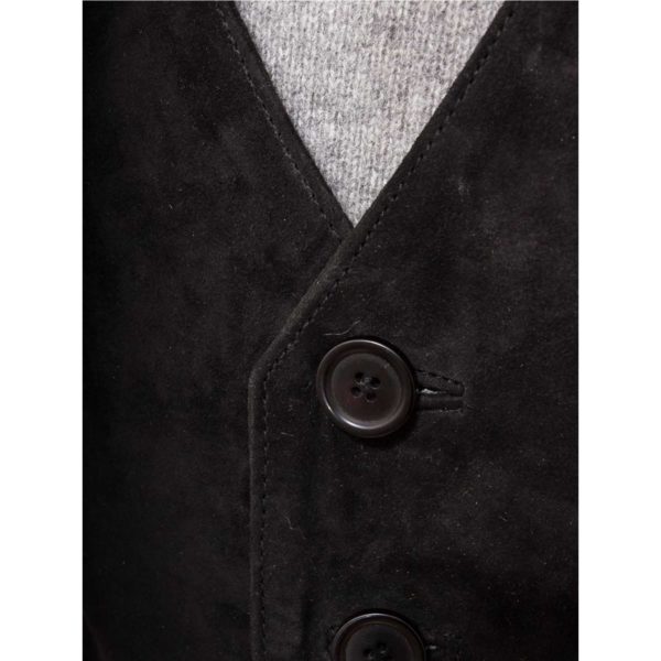 Men Leather Waistcoat