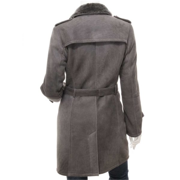 Women Leather Sheepskin Shearling