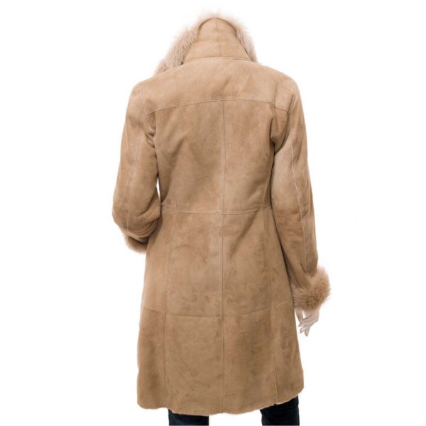 Women Leather Sheepskin Shearling