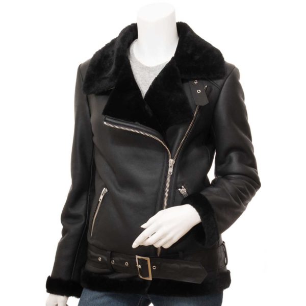 Women Leather Sheepskin ShearlingWomen Leather Sheepskin Shearling