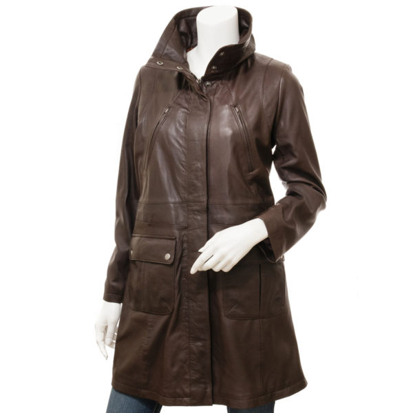 Women Leather Coat