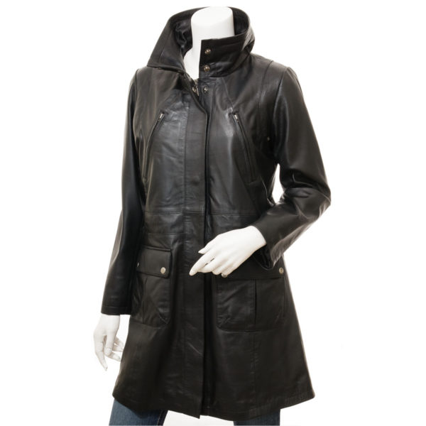 Women Leather Coat