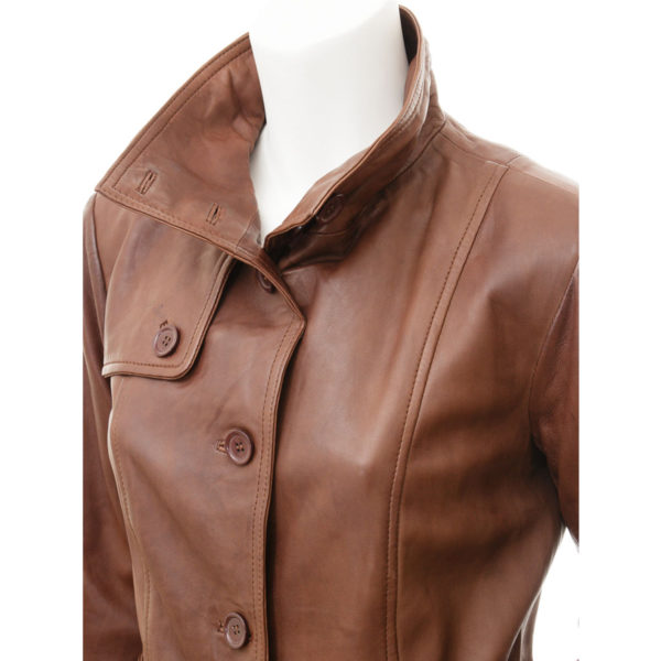 Women Leather Coat