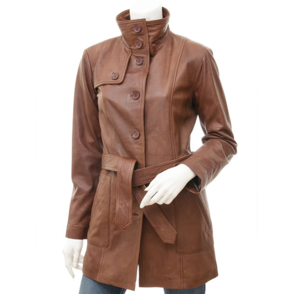 Women Leather Coat