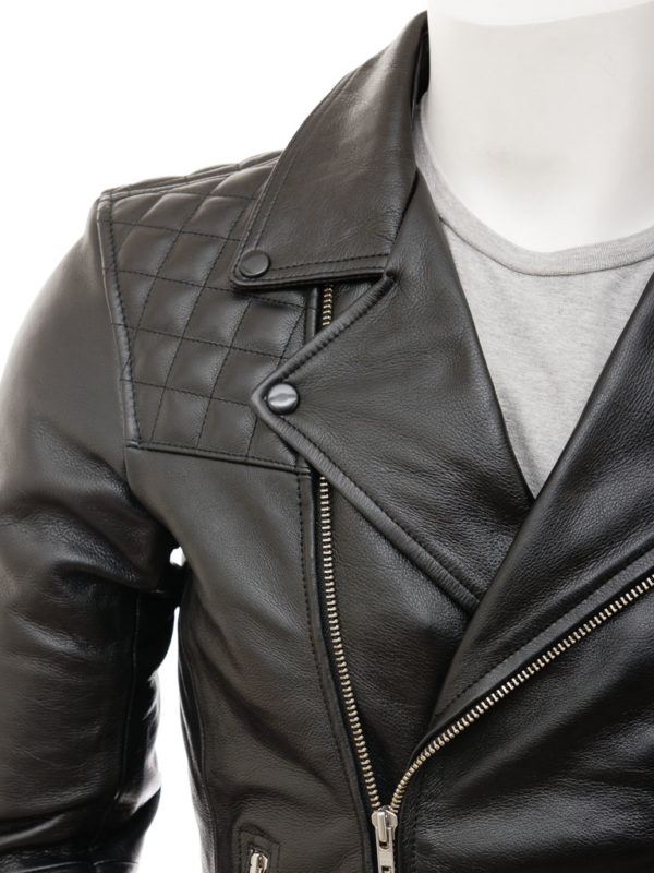 men Leather Biker Jacket