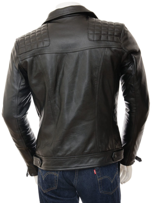 men Leather Biker Jacket