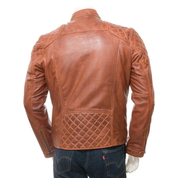 men Leather Biker Jacket