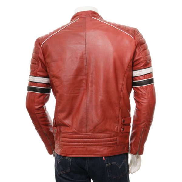 men Leather Biker Jacket