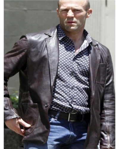 Marvelous Fast And Furious 7 Jason Statham leather Jacket