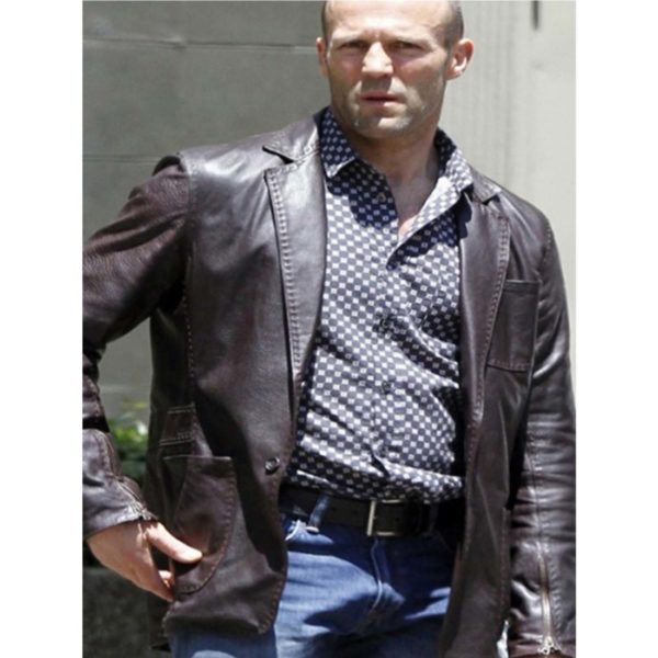 Marvelous Fast And Furious 7 Jason Statham leather Jacket