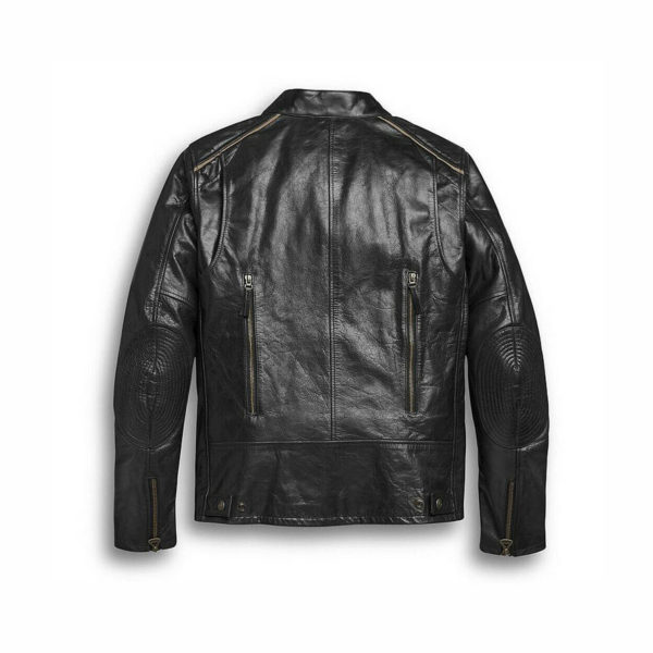 Men's Arterial Leather Harley Davidson Riding Jacket