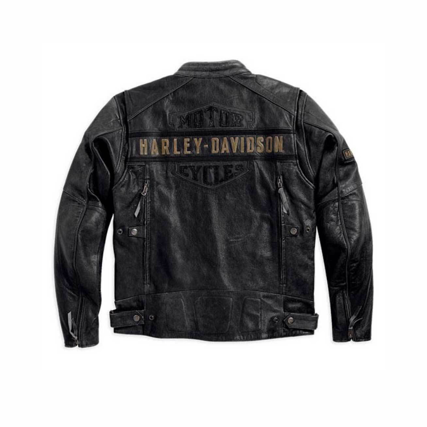 Men's New Passing Link Harley Davidson Biker Leather Jacket - Blazon ...