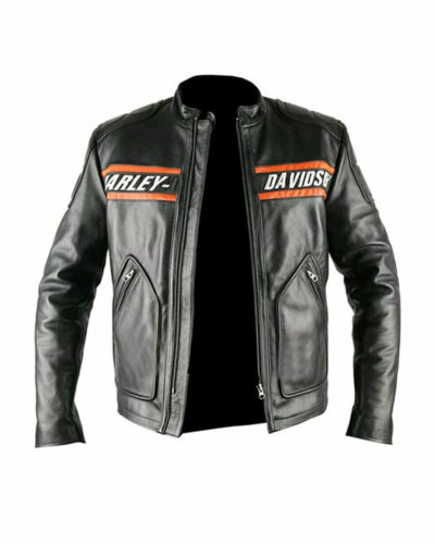 WWE Bill Goldberg Harley Davidson Vintage Motorcycle Leather Jacket