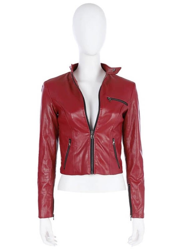 Resident Evil 2 Remake Claire Redfield Leather Jacket - Blazon Leather